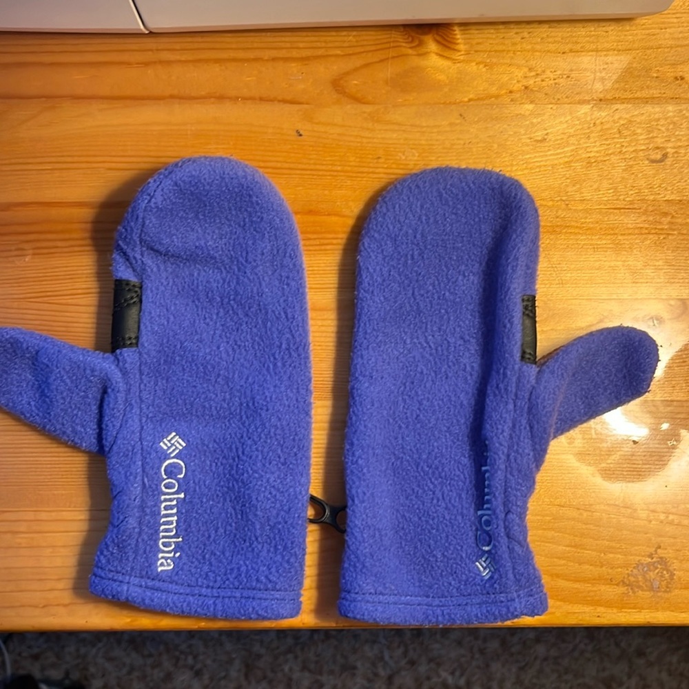 Columbia Fleece mittens- youth